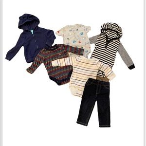 Bundle of cute boys’ clothing, size 18 mos